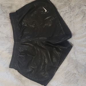Nike Girls Dry fit sz LG black running short